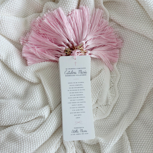 PINK BOOKMARKS with TASSEL