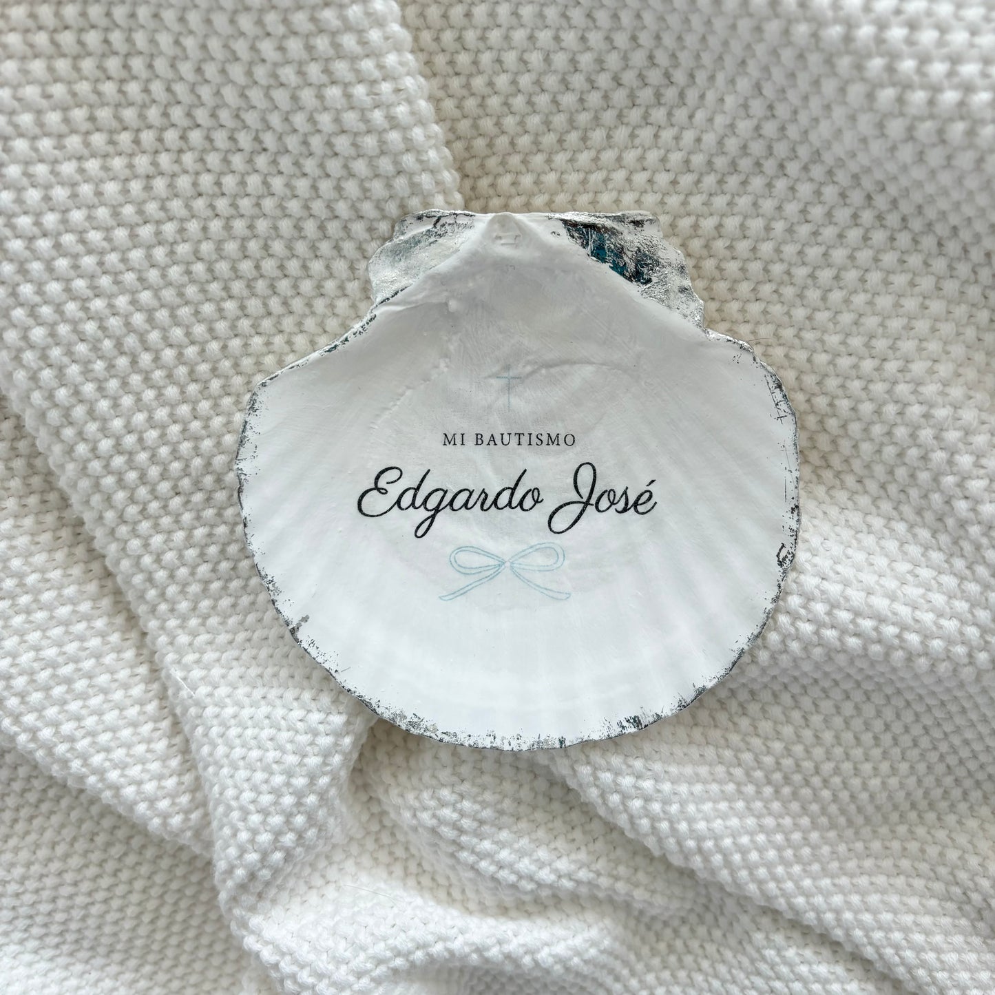 Personalized Baptism Shell