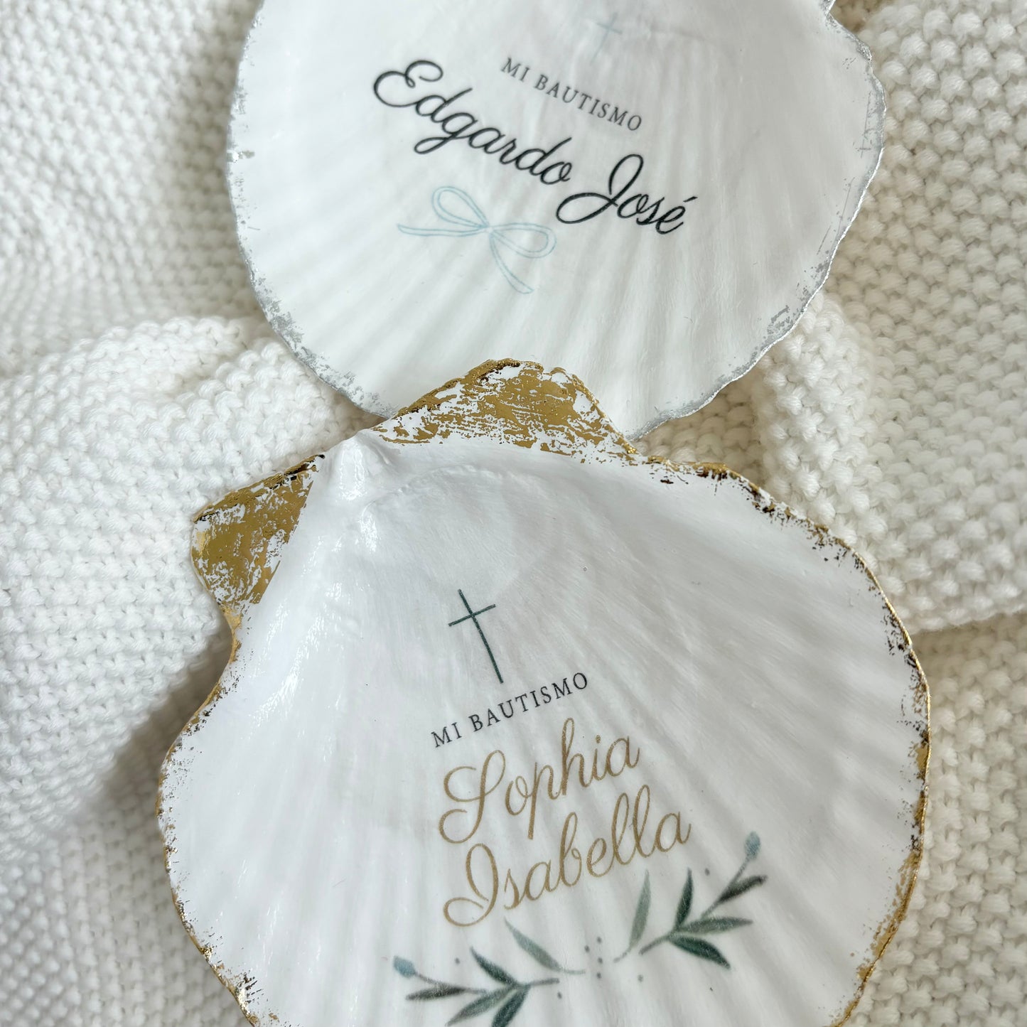 Personalized Baptism Shell