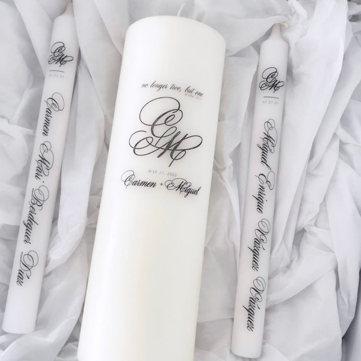 Wedding Unity Ceremony Candle Set