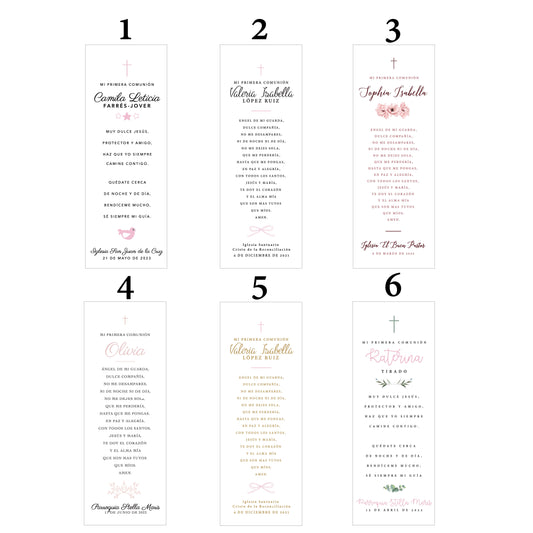 PINK BOOKMARKS with TASSEL